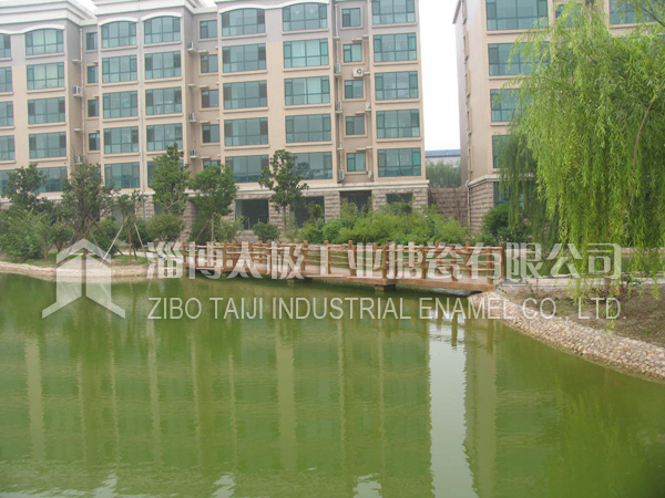 淄博太極搪瓷設備公司投資4千萬為職工建高檔宿舍區(qū)